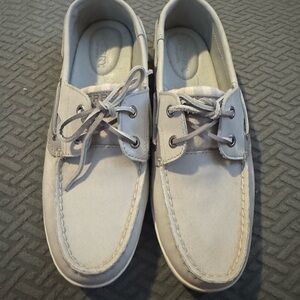 Sperry Men's Light Gray Boat Shoes